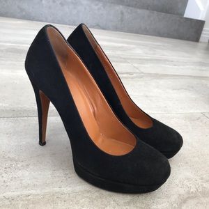 gucci black high heels